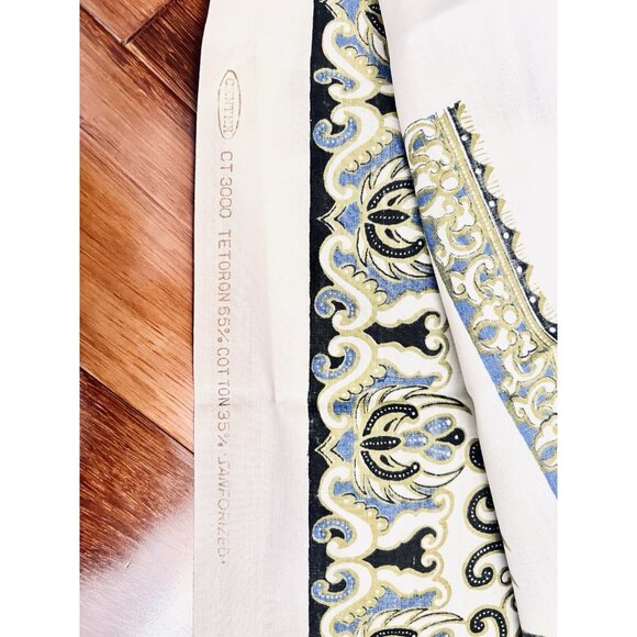 Indonesian Batik Fabric 41.5" x4 Yards cream color background dragon flora motif - Picture 12 of 14